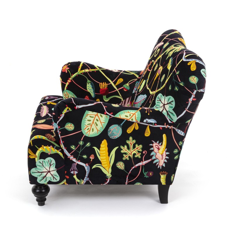 SELETTI Botanical Diva Sofa - Black