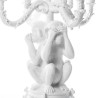 SELETTI Burlesque Chandelier - Three Monkeys Hear, See and Speak No Evil