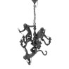 SELETTI Monkey chandelier - black