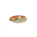 SELETTI Hybrid Porcelain Dessert plate - Huricanga