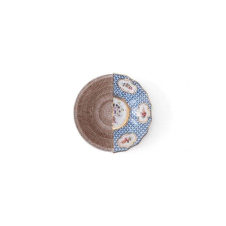 SELETTI Hybrid Porcelain coffee cup + plate  - Djenne