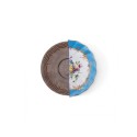SELETTI Hybrid Porcelain tea cup + plate  - Kerma