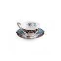 SELETTI Hybrid Porcelain tea cup + plate  - Aspero