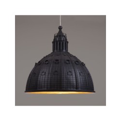 SELETTI Cupolone Quarantacinque resin ceiling lamp - grey