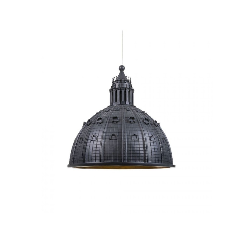 SELETTI Cupolone Quarantacinque resin ceiling lamp - grey