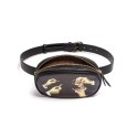 SELETTI Toiletpaper Waist Bag Lipstick Black