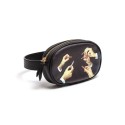 SELETTI Toiletpaper Waist Bag Lipstick Black