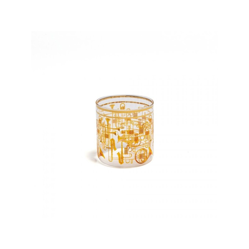 SELETTI Toiletpaper Glass - Trumpets