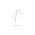 SECTO DESIGN Owalo 7030 Wall lamp