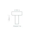 SECTO DESIGN Teelo 8020 Table lamp
