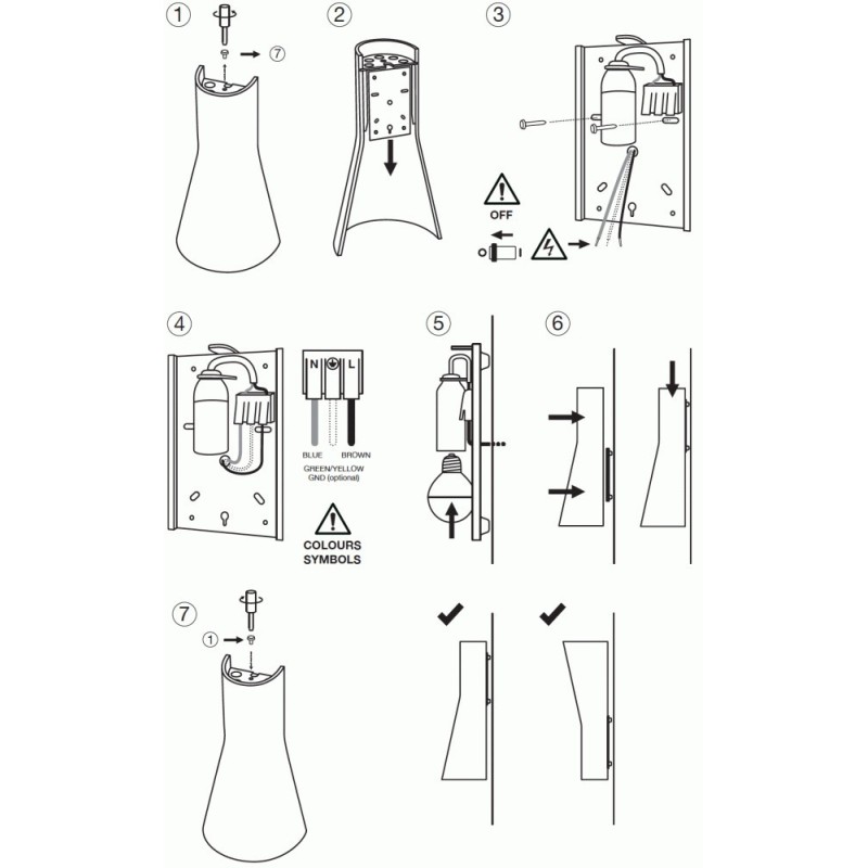 SECTO DESIGN Secto 4230 Wall lamp