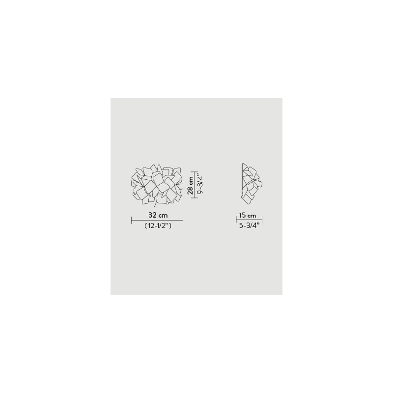 SLAMP Clizia Wall Lamp