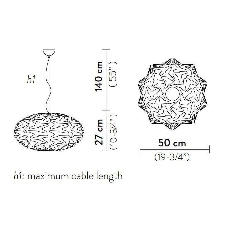 Slamp CACTUS SUSPENSION