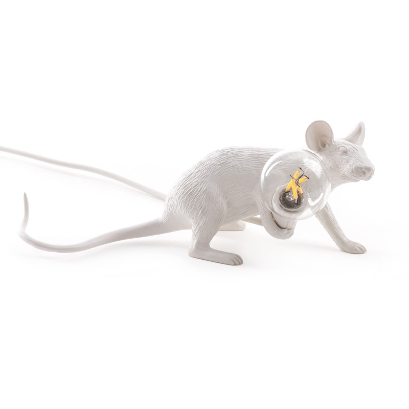 SELETTI Mouse Lamp Lie Down
