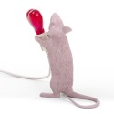SELETTI Mouse Lamp Standing Love Edition