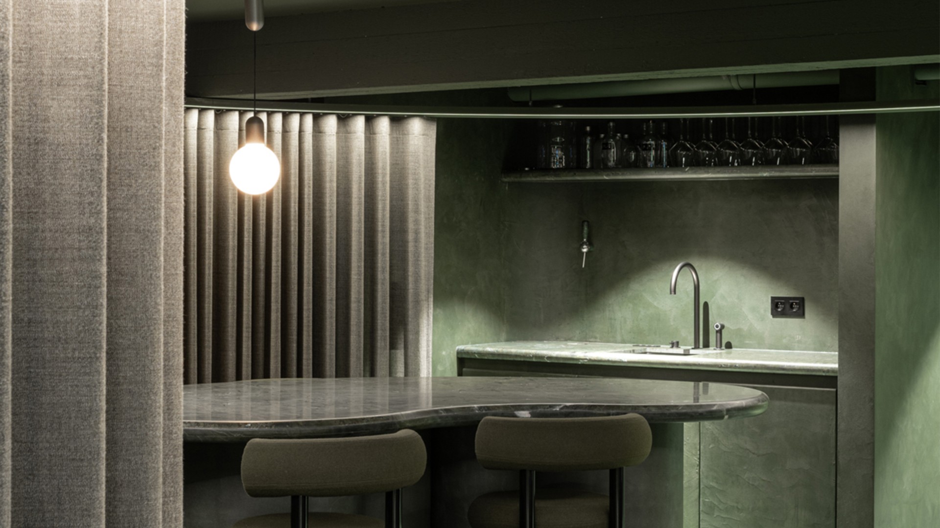 Natural Stone Lighting | Highlight Textured Walls